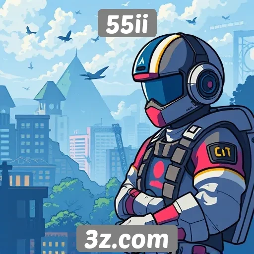 Evolução da biblioteca de jogos no 55ii