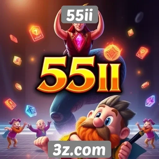 55ii se destaca com novidades em jogos online