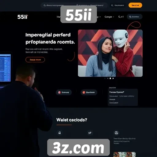 Análise das principais funcionalidades do site 55ii