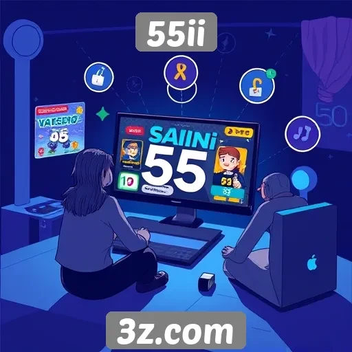 Análise das funcionalidades do site 55ii