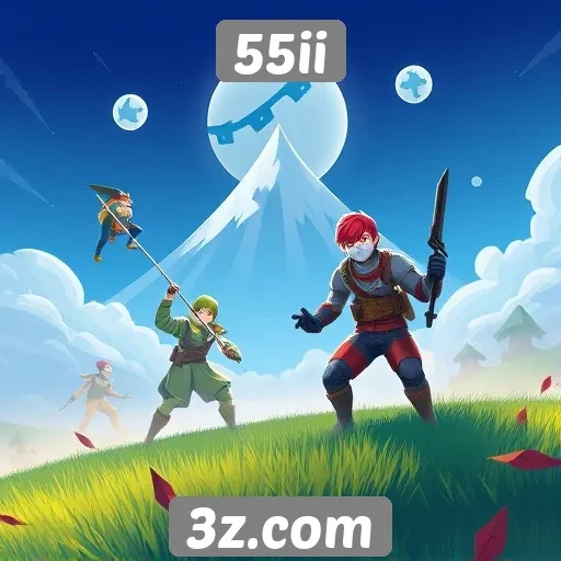 Lançamento de novos jogos no site 55ii