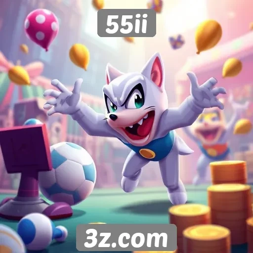 Tendências de jogos online no site 55ii